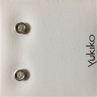 Orecchini Yukiko in Oro bianco Diamante 0.20 Ct KERD605-D10 - KERD605-D10
